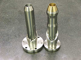 Pieces manufactured by CNC Lathe in Michigan Mold's Machining Department