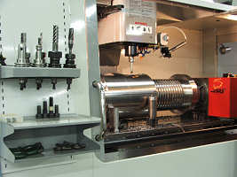 Pieces manufactured using Michigan Mold's CNC lathe service.